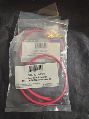 3.5mm Bullet Extension (MH-FC to FH-MC, 300mm Length)- Lot of 4- (16548)
