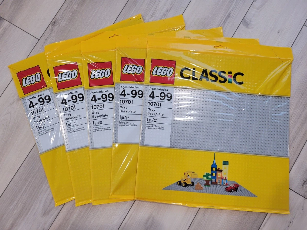 LEGO Classic 10701 : Plaque de base extra large grise