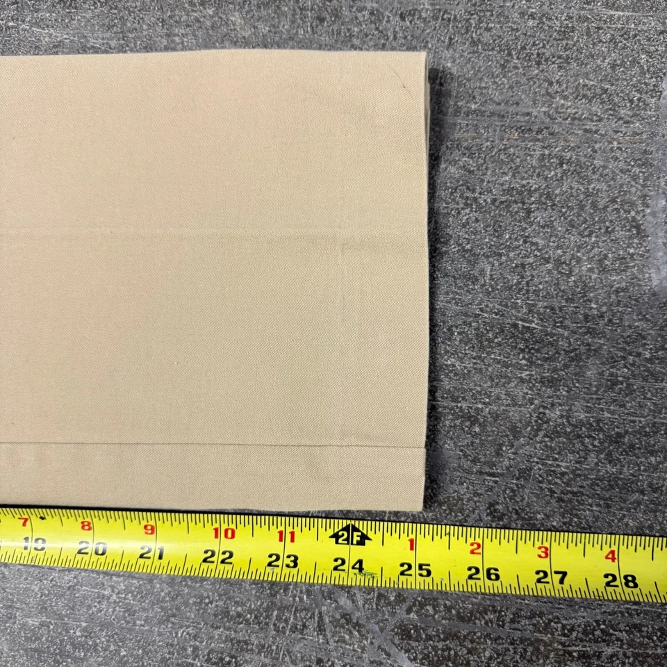 Laura Ashley Chino Pants Womens Petite 4P Beige Casual Flat Front Straight Leg - Image 3 of 4