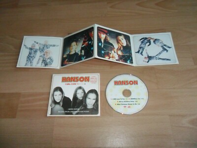 HANSON - I WILL COME TO YOU (RARE LIMITED DIGIPACK CD SINGLE + CHRISTMAS POSTER)