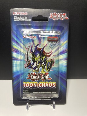 Yugioh Toon Chaos 1st Edition Blister Pack Factory Sealed | eBay