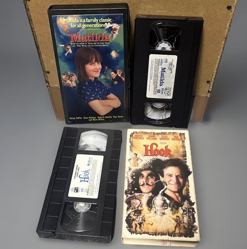 RETRO 90s VHS Lot - Jumanji, Hook, Matilda, The Flintstones, Space Jam, Flubber! - Picture 4 of 6