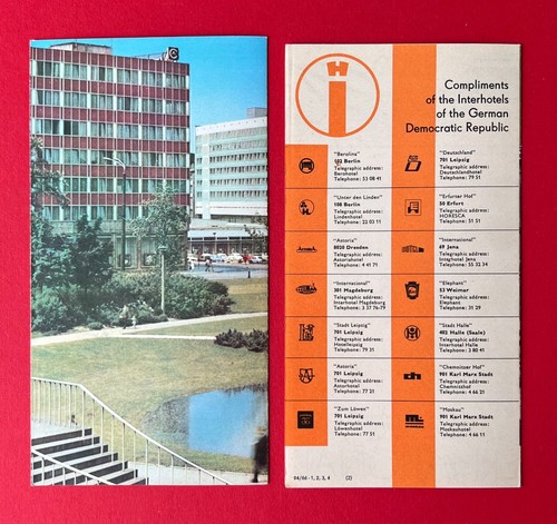 6 x DDR Speisekarte Prospekt 1969-88 Parkgaststätte Markkleeberg ( F23333 - Bild 10 von 10