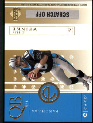 2001 Upper Deck Football ''Insert'' Cards