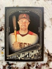 2018 TOPPS ALLEN GINTER X BASEBALL BASE CARD DIAMONDBACKS AJ POLLOCK #98