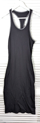 Metalicus Australia Stretch Tank Kleid Racerback Gr. S/M schwarz