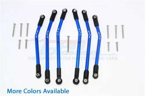 For Traxxas TRX-4 ALUMINIUM ADJUSTABLE SUSPENSION LINKS (See Desc.) -6 PC SET
