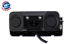 car parking sensor video camera with 2 sensors bi bi car alarm indicator system