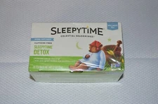 CELESTIAL SEASONINGS ~ SLEEPYTIME ~ DETOX ~ CAFFEINE FREE ~ 20 TEA BAGS