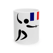 Equipe de France descrime (France) White Coffee Mug