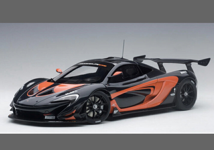 オートアート　1/18 McLaren P1 GTR #23 McLaren P1 GTR #23 Metallic Blue w/ Yellow Stripe 1/18 by