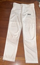 Under Armour, Kids Relaxed Fit PPants Color White Sz YMD