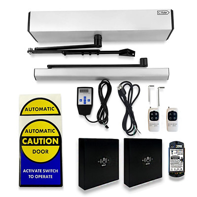 Smart Wi-Fi Electric Door Operator with 2PCS Wireless Handicap Infrared Touchles