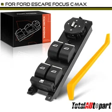 Power Window Switch for Ford Focus 2013 2015-2018 Escape C-Max Front Driver Left