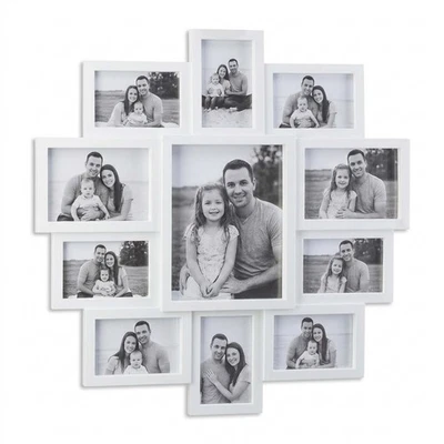 Cadre photo pour 11 photos 1,7 kg plastique cadre photo mural collage de photos - Photo 1/2