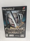 Champions of Norrath PS2 game Sony 2004 Black Label Disc & Manual