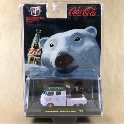M2 Machines Coca-Cola Polar Bear  1959 VW Double Cab Truck USA Model SK05 21-46