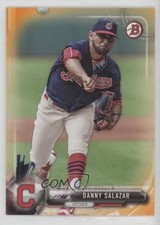 2017 Bowman Orange 2/25 Danny Salazar #93 fm0