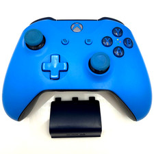 Genuine OEM Microsoft Xbox One Controller Blue L-STICK DRIFT 1708