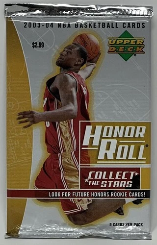 2003-04 Upper Deck Honor Roll Basketball Pack  LeBron Rookie Year