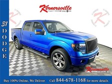 2013 Ford F-150 FX2 Pickup truck Blue Rwd 4Dr Stepsides V8 Crew cab KCDJR