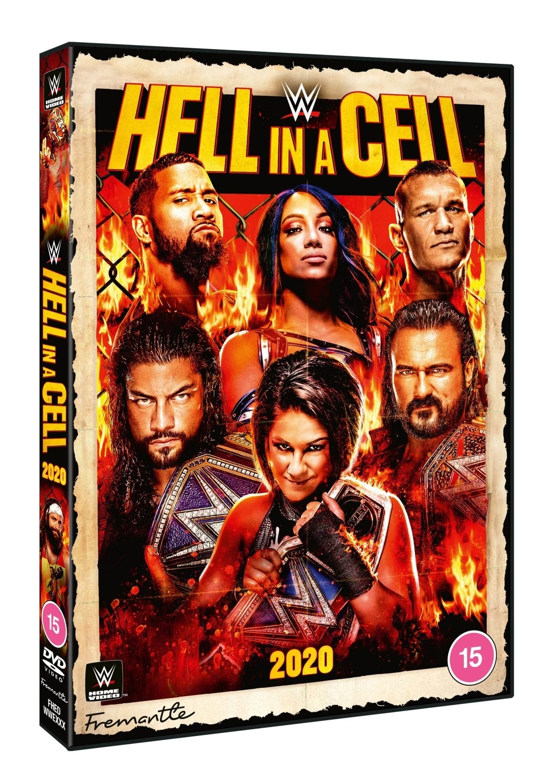 WWE: Hell In A Cell 2020 [DVD]  NEW SEALED Wrestling Region 2