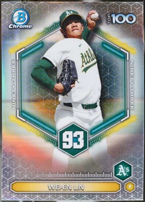 2026 Bowman - Bowman Scouts' Top 100 #BTP-93 Wei-En lin Baseball NM