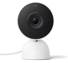 Google Nest Cam Indoor Wired, 3rd Generation, Camera with 2K Video Sealed Unit.