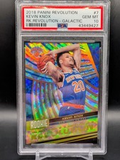 2018 Panini Revolution Rookie Revolution Galactic SSP Kevin Knox Rookie PSA 10 