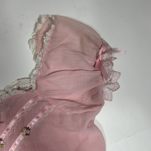 Camisa occidental de colección nueva con etiquetas Miss Rodeo America para mujer perla rosa a presión encaje floral talla 12 - Imagen 5 de 10