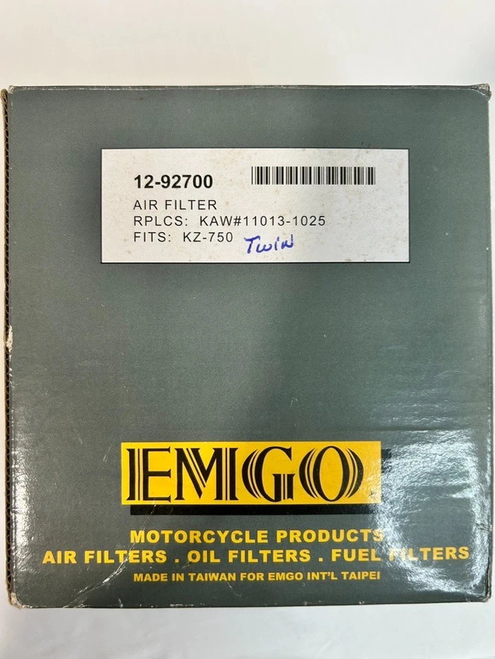 EMGO Air Filter 12-92700 Kawasaki 750 Twin - Image 2 of 4