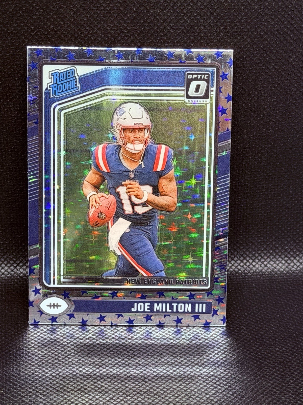 2024 Panini Donruss Optic - Rated Rookie Joe Milton III #255 Stars Prizm (RC)