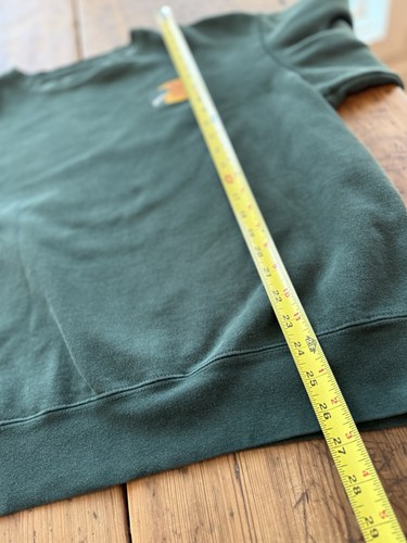 Bass Pro Shops Crewneck Sweatshirt Size XL Oversized Green Faded - Picture 6 of 9