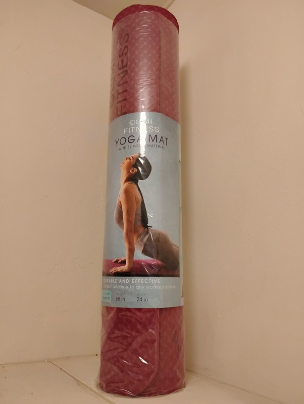 Lumi / LF Pink TPE Yoga Mat 24 x 68 in, 6 mm