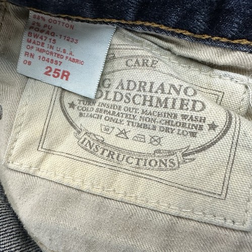 AG Adriano Goldschmied "the Tomboy Boyfriend Fit" Denim Jeans Women's Size 25R - Picture 8 of 16