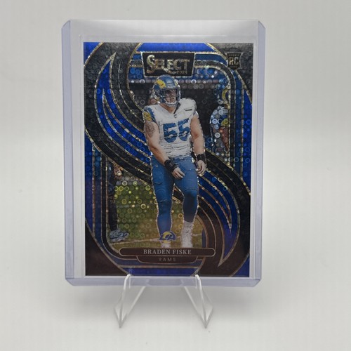2024 Select BRADEN FISKE Suite RC BLUE Disco Prizm Rookie /25