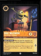 Mike Wazowski - Well-Rounded Entertainer 21/207 Attack of the Vine Lorcana NM