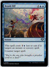 Brush Off 39 Uncommon Secrets of Strixhaven MTG Foil Near Mint