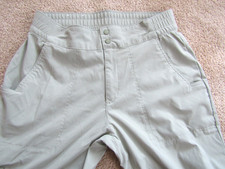 Columbia Convertible Hiking Cropped Pants Womens Sz 8 Cargo Pockets