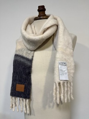 Loewe Schal 190x20 cm Alpaka Wolle Made in Italy weich luxuriös sehr guter 