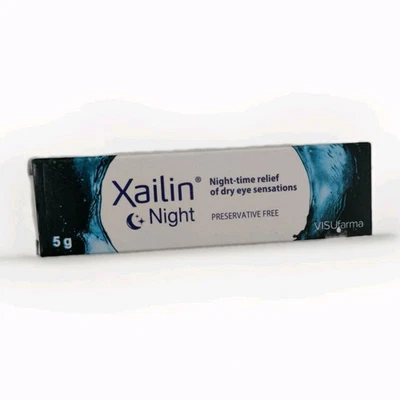 Xailin Night Lubricating Eye Ointment 5g Preservative-Free