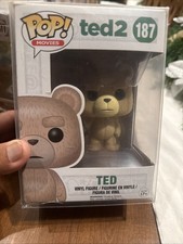 Funko Pop! Movies: Ted 2 #187 - Ted With Remote, RARE, VAULTED, MINT W/Protector