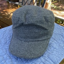 Gray Unisex Adult Trapper Hat Solid Lined w/ ...