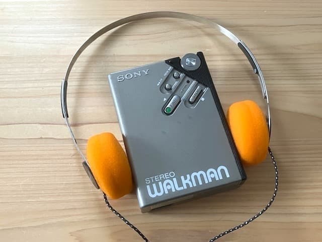 SONY WM-2 Walkman Cassette Player Silver Rare Serviced Japan