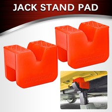 2 Polyethylene Car Axle Jack Pad Lifting Stand Pad Adapter Frame Rail Protector 2 Polyethylene Car Axle Jack Pad Lifting Stand Pad Adapter Frame Rail Protector