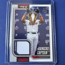 2026 Topps Series 1 Celebration Rangers Mascot Relic