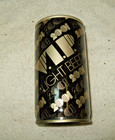 Empty Beer Can V.I.P Light Beer 2001 bottom opened — photo 1