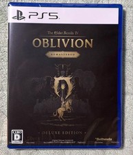 The Elder Scrolls IV: Oblivion Remastered Deluxe Edition PS5 Japan Ver. Sealed