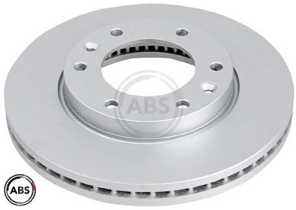 2X Bremsscheibe A.B.S. 18103 2 Bremsscheiben Vorderachse Vorne FüR Hyundai-image