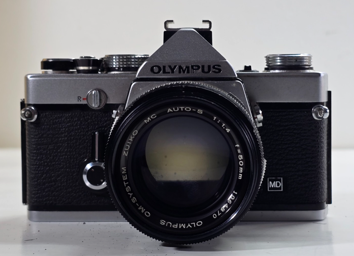 Olympus OM-1n SLR Camera with OM-System Zuiko MC Auto-S 50mm f/1.4